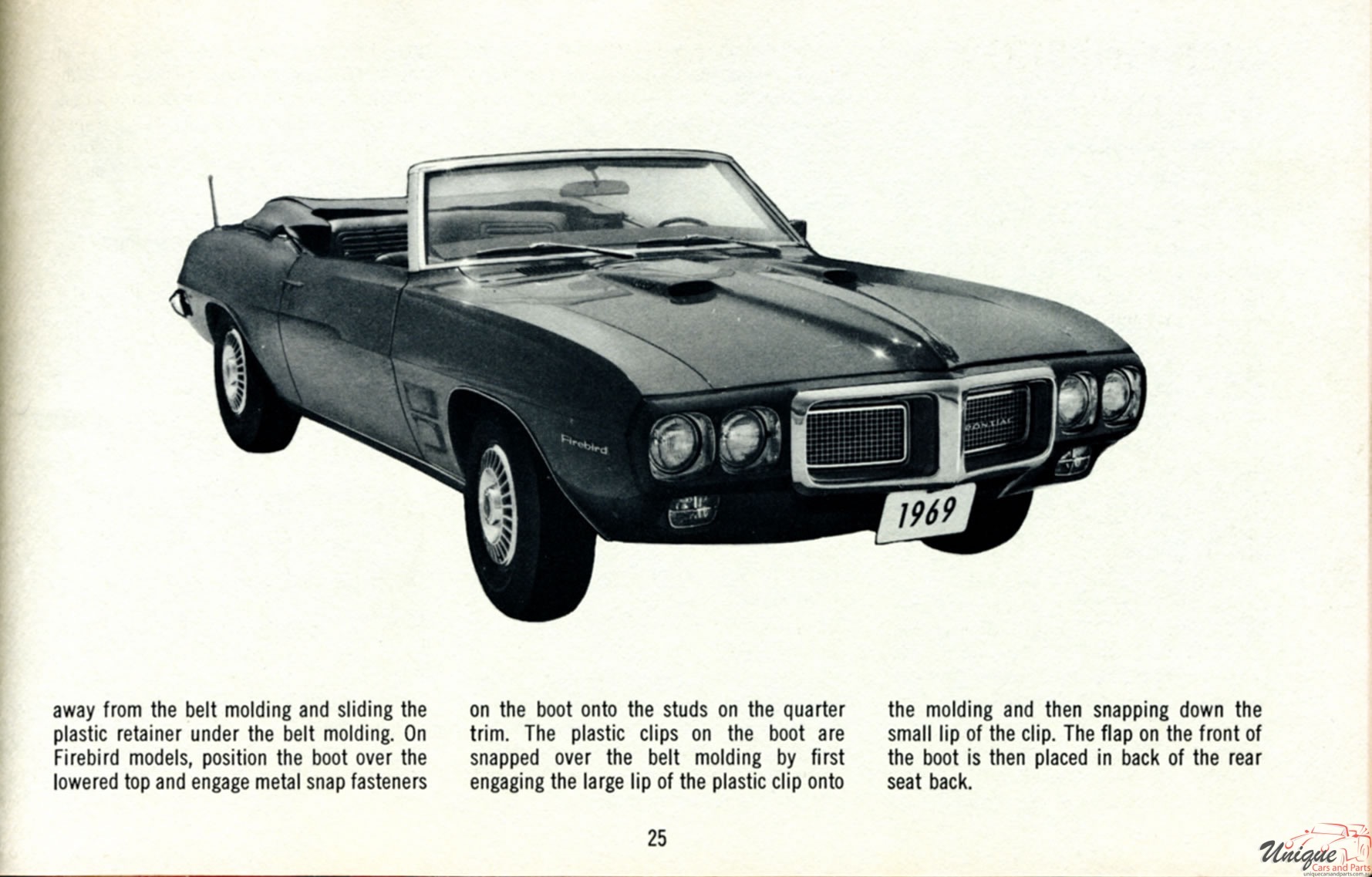 1969 Pontiac Owners Manual Page 47